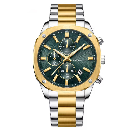 Yellow Gold - Turquoise Tiffany Dial