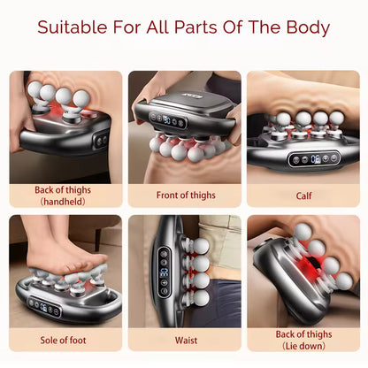 16-Head Fascia Gun – High-Frequency Vibration Massager